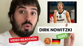 VIDEO REACCIÓN ➡️ DIRK NOWITZKY VS PAU GASOL (Eurobasket 2001) // LEYENDA NBA