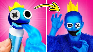 ¡Me TRANSFORMÉ en un RAINBOW FRIEND! Tips de TikTok para ser popular en ROBLOX por La La Vida Emojis