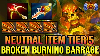 [ Clinkz ] INTENSE NEUTAL ITEM TIER 5 - INSANE 37 BEYOND KILL - BROKEN BURNING BARRAGE SHOT - DOTA 2