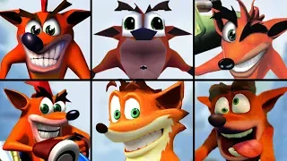 Evolution Of Crash Bandicoot Video Games (1996) - (2019)