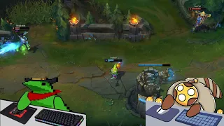 2 streamers attempt a tower dive