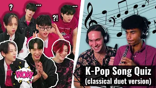 WEi used up their last braincells playing this game 🙈 | K-lassical Question Game