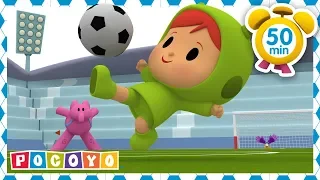 ⚽ POCOYO ITALIANO - Gioca calcio con Pocoyo! [ 50 min ] | VIDEO e CARTONI ANIMATI per bambini