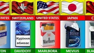 Cigarette Brands From Different Countries