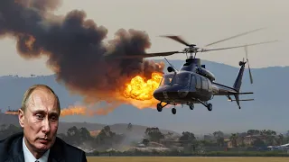 13 Minutes Ago! Russian Ka-52 Combat Helicopter Destroyed by Advanced Ukrainian Rocket