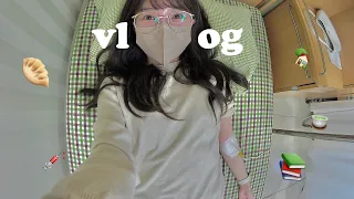 VLOG 남편 혼자 시댁가서 만두 만들기🥟, 콩주사 맞음💉, 인테리어 싹다 바꿈, 독서&영화 삼매경📖