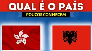 BANDEIRAS QUE POUCOS CONHECEM ! 30 PAÍSES DIFERENTES ! QUIZ DIFÍCIL !