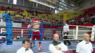 Amirali Magomedov v Sarmat Maliev WAKO European Championships 2017