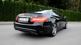 E550 coupe Renntech exhaust