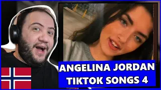 Angelina Jordan Reaction: TikTok Songs 4 | Utlendings Reaksjon | 🇳🇴 Norway REACTION