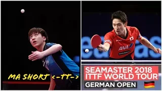 JEOUNG Youngsik - OSHIMA Yuya @ German Open 23/03/2018 (private video HD) last game