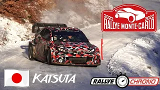 Test Rallye Monte Carlo 2022 - Takamoto Katsuta | Flat out, Maximum Attack & snow @RallyeChrono