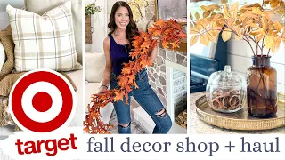 NEW TARGET FALL DECOR SHOP WITH ME + HAUL |  FALL 2023 DECORATING IDEAS | Jessica Giffin