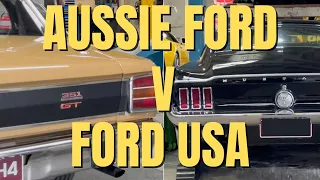Ford v Ford - USA v Australia v South Africa - Mustang v Falcon - a muscle car showdown