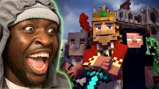 THE MINECRAFT STORY WE NEEDED!!!! | Fallen Kingdom Parts 1-4 REACTION!!!