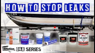 How to fix leaks with for aluminum boats | TBNation