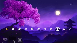 Lone Sakura Tree HiQ Dynamic Theme on PS4