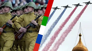 HD Russia/Belarus Victory Parade 2020 (Red Alert 3 Soviet March) - Парад Победы в Москве и Минске