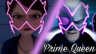 Prime Queen akumatized by Shadow Moth (Nadja Chamack akumatized in season 4) Miraculous FANMADE