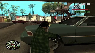 GTA san andreas - DYOM mission # 85 - Attack to the ballas