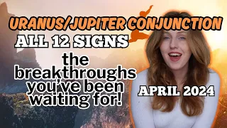 Uranus/Jupiter Conjunction in Taurus 2024 / New Beginning of Rare LUCK🍀 | Hannah’s Elsewhere