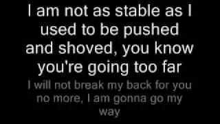 Pain shut your mouth with lyrics.flv