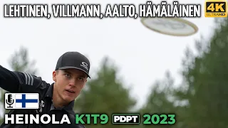 Heinola K1T9 Pro Tour 2023, Lauri Lehtinen, Mauri Villmann, Joonas Aalto, Miio Hämäläinen | PDPT 4