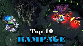 Dota Epic Wodota Moments vol 66 [Top 10 Rampage]