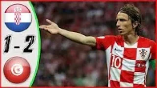 Croatia vs Tunisia 1-2 Highlights ملخص مباراة تونس وكرواتيا - 2 - 1 مباراة ممتعة 🔥 2019