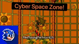 Classic Sonic Simulator Level Showcase: Cyber Space Zone!