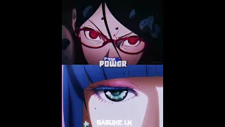 Sarada vs Eida (TIMESKIP)