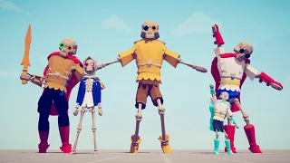 ALL SANS UNITS vs ARMIES - Totally Accurate Battle Simulator TABS