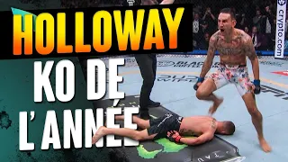 Max Holloway met un KO pour l'histoire face à Justin Gaethje !