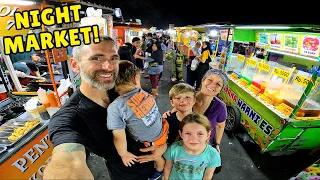 $7 STREET FOOD TOUR at KODAM NIGHT MARKET in Surabaya, Indonesia 🇮🇩