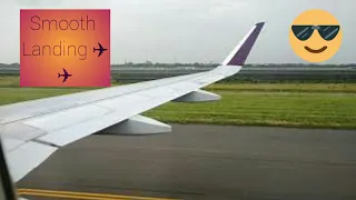 Vistara Lucknow - Delhi flight landing at Delhi airport ✈️✈️