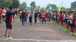 For girls how to complete 800 meter running.लड़कियों की रनिंग प्रतियोगिता।Police bharti running 2023