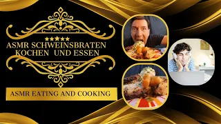 Ich zeige dir wie man einen Original Wiener Schweinsbraten günstig macht - ASMR  Eating and Cooking