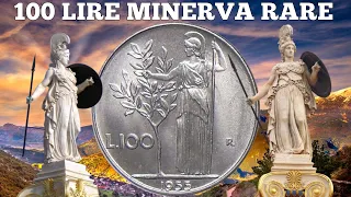 MONETE REPUBBLICA ITALIANA EPISODIO 8 MONETE RARE DA 100 LIRE MINERVA 1°TIPO - NUMISMATICA