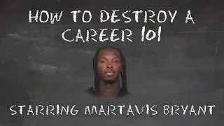 How To Destroy A Career 101: Starring Martavis Bryant