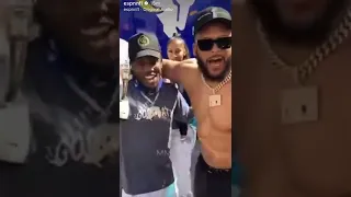 AARON DONALD HYPED at the RAMS SUPER BOWL PARADE!