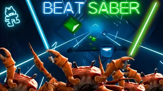 Having an official CRAB RAVE in Beat Saber