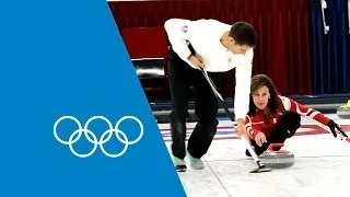 Learn Curling From The Pros - Cheryl Bernard & John Morris | Faster Higher Stronger
