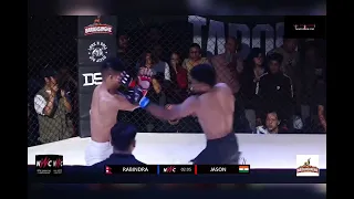 MMA Fight , Rabindra Dhant(Nepal) vs Jason Lyngodh(India) 💪⚔❤🇳🇵