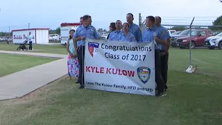 Fallen firefighter's son graduates