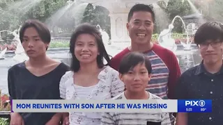 Mom reunites with son after his disappearance