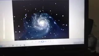 Processed image of M101.