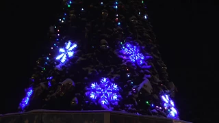 Новогодняя елочка Зажигание новогодней елки  Город Вязьма