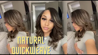 HOW TO: DEEP SIDE PART QUICK WEAVE (BEGINNER FRIENDLY)