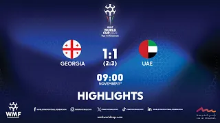 WMF World Cup 2023 I Day 7 I Georgia - UAE I Highlights