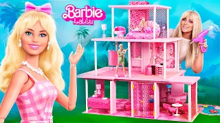 Barbie Dreamhouse in Real Life / 30 Doll DIYs